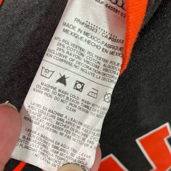 Nike Oregon State Beavers Baseball Tee 3/4 sleeve Size XXL - Picture 5 of 9